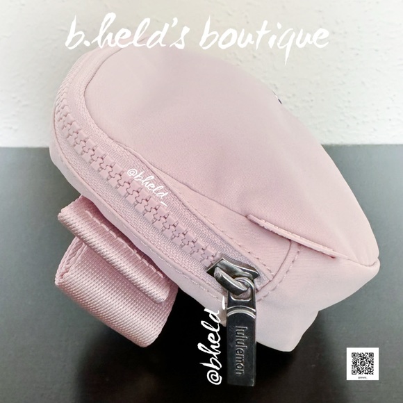 lululemon Everywhere Belt Bag in Flush Pink One Size 1L Brand New NWT - Picture 8 of 15